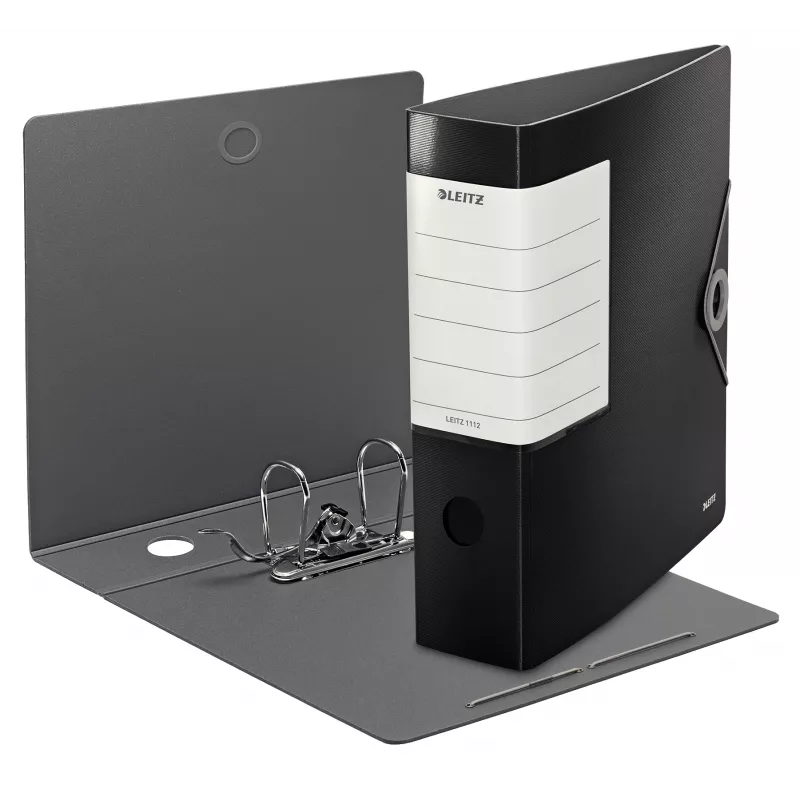 Leitz Qualitäts-Ordner Ringbuch A4 Schwarz