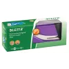 Leitz NeXXt Heftgerät batteriebetrieben WOW 5566, 10 Blatt, 1 cm, Kunststoff, Lila, Weiß, Batterie, 50 mm