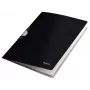 Leitz Klemmhefter Style ColorClip Professional, A4, Polypropylen (PP), Schwarz, 40 Blatt, 80 g/m², 222 mm