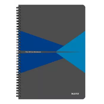 Leitz 44960035 Schreibblock A4 90 Blatt Blau, Grau