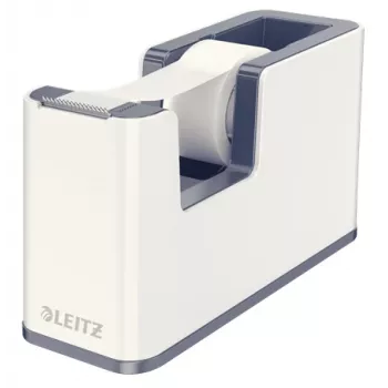 Leitz Tischabroller WOW, 1,9 cm, 33 m, Polystyrol, Weiß, 51 mm, 126 mm