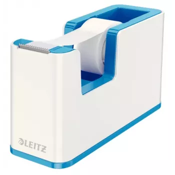 Leitz Tape Dispenser WOW, 1,9 cm, 33 m, Polystyrol, Blau, Metallic, 51 mm, 126 mm