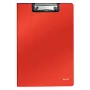 Leitz Klemmbrettmappe mit Vorderdeckel Solid, A4, Rot, 75 Blatt, Polyfoam, 229 mm, 16 mm