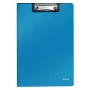 Leitz Clipfolder mit Vorderdeckel Solid, A4, Blau, 75 Blatt, Polyfoam, 229 mm, 16 mm