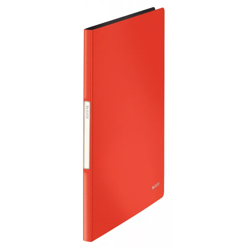 Leitz Präsentationsbuch Solid PP 20 Hüllen, Rot, Polypropylen (PP), 20 Hüllen, Hochformat, A4, 231 mm