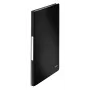 Leitz Displaybuch Solid PP 40 Taschen, Schwarz, Polypropylen (PP), 40 Taschen, Hochformat, A4, 233 mm