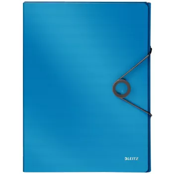 Leitz Box File Solid PP 30 mm, Flap folder, A4, Polypropylen (PP), Blau, 250 Blatt, 80 g/m²