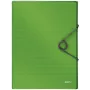 Leitz Box File Solid PP 30 mm, Klappmappe, A4, Polypropylen (PP), Grün, 250 Blatt, 80 g/m²