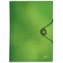Leitz Project File Solid PP, A4, Polypropylen (PP), Grün, 250 Blatt, 80 g/m², Gummizug
