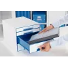 Leitz WOW Würfel Schubladenschrank 4 Schubladen, 4 Schubladen, Kunststoff, Blau, Weiß, 1 Stk., 287 mm, 270 mm