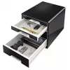 Leitz Desk Cube 4-Schubladen, 4 Schublade(n), Kunststoff, Schwarz, 1 Stk., 270 mm, 287 mm