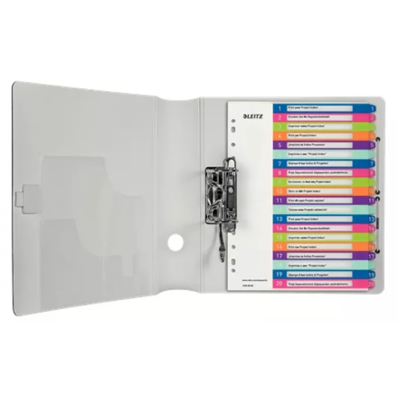 Esselte 1245-00-00 Numerisches Register aus Polypropylen (PP) Mehrfarbig