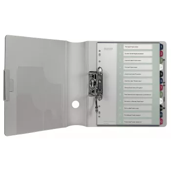 Leitz Index PC Printable 1-12 Style PP A4+, Numerisches Register, Polypropylen (PP), Mehrfarbig, Hochformat, A4 Maxi, 245 mm