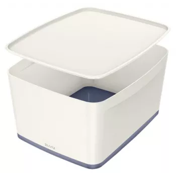 Esselte 5216-10-01 Aufbewahrungsbox Rechteckig Acrylnitril-Butadien-Styrol (ABS) Grau, Weiß