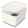 Esselte 5216-10-01 Aufbewahrungsbox Rechteckig Acrylnitril-Butadien-Styrol (ABS) Grau, Weiß