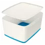 Esselte 5216-10-36 Aufbewahrungsbox Rechteckig Acrylnitril-Butadien-Styrol (ABS) Blau, Weiß