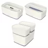 Esselte 5229-10-01 Aufbewahrungsschale Rechteckig Acrylnitril-Butadien-Styrol (ABS) Grau, Weiß
