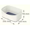 Esselte 5257-10-01 Aufbewahrungsschale Rechteckig Acrylnitril-Butadien-Styrol (ABS) Grau, Weiß