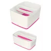 Esselte 5258-10-23 Aufbewahrungsschale Rechteckig Acrylnitril-Butadien-Styrol (ABS) Pink, Weiß