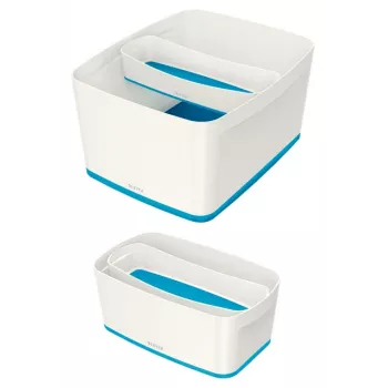 Esselte 5258-10-36 Aufbewahrungsschale Rechteckig Acrylnitril-Butadien-Styrol (ABS) Blau, Weiß