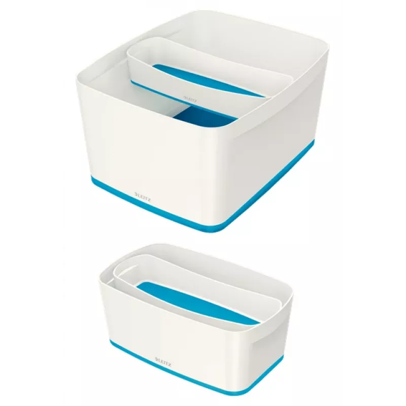 Esselte 5258-10-36 Aufbewahrungsschale Rechteckig Acrylnitril-Butadien-Styrol (ABS) Blau, Weiß