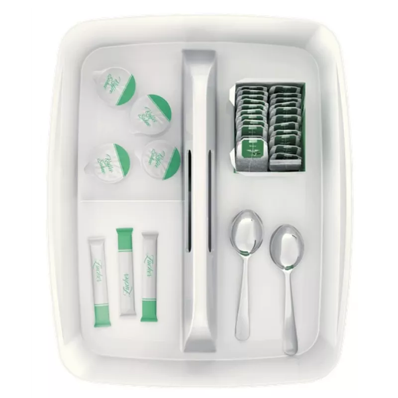 Leitz MyBox Organisationsschale mit Griff groß, Aufbewahrung, Weiß, Kunststoff, 307 mm, 375 mm, 101 mm, 740 g