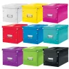 Leitz Box Click & Store WOW Cube Large Aufbewahrungsbox, Fuchsia, Karton, 320 mm, 360 mm, 310 mm