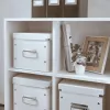Leitz Click & Store WOW Cube mittlere Aufbewahrungsbox, Aufbewahrungsbox, Weiß, Rechteckig, Karton, Einfarbig, Innenbereich
