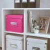 Leitz Aufbewahrungsbox Click & Store WOW Cube Medium, Fuchsia, Karton, 260 mm, 260 mm, 240 mm