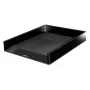 Leitz Briefablage Dual Colour, Kunststoff, Schwarz, A4, A4, Broschüre, Katalog, Umschlag, Flachmappe, Ordner, Brief, Papier, 267 mm