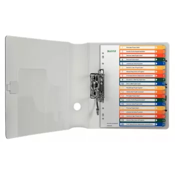 Leitz 12960000 Tab-Index numerischer Tab-Index Polypropylen (PP) Mehrfarbig