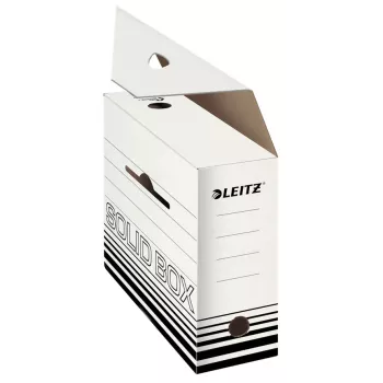 Leitz 61280001 Archivbox Karton Schwarz
