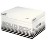 Leitz 61170001 Aufbewahrungsbox aus Karton Schwarz, Weiß