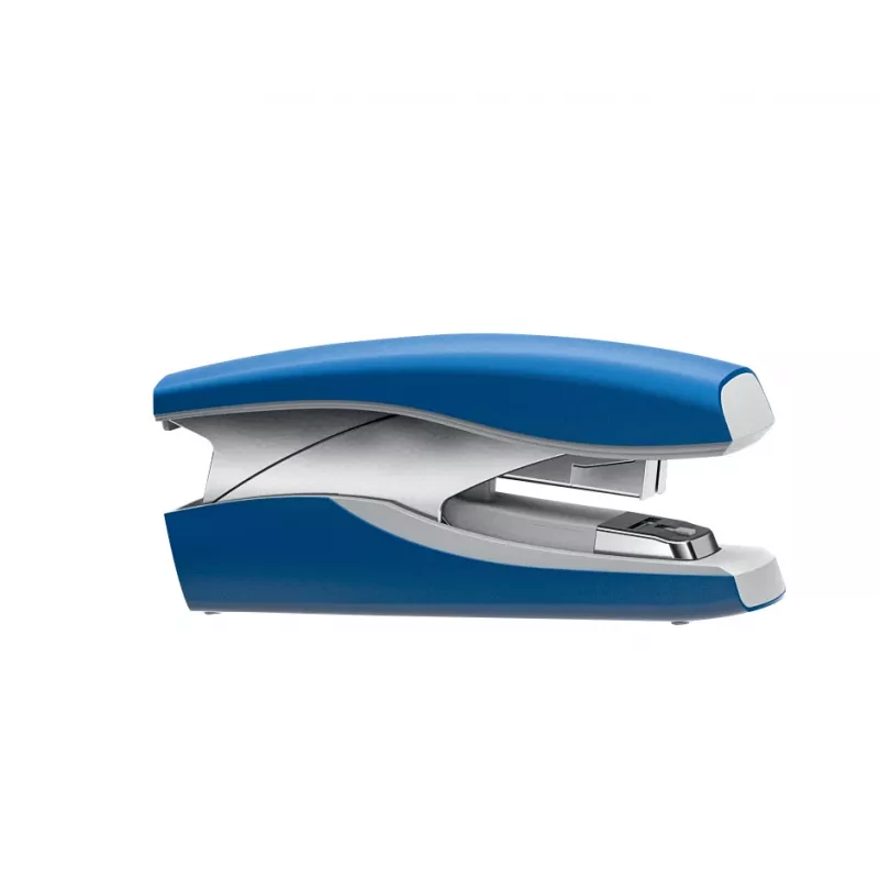 Leitz Stapler Softpress flach Clinch 30 Blatt, 30 Blatt, Blau, flach Clinch, Leitz Softpress Heftklammern, Kunststoff, 80 g/m²