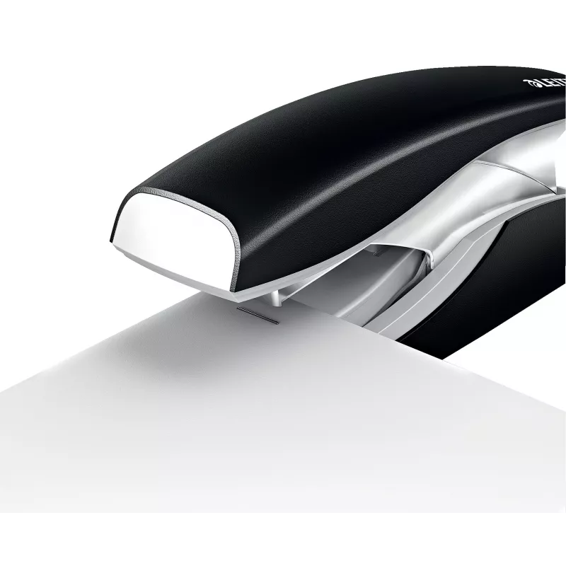 Leitz Hefter Softpress flach Clinch 30 Blatt, 30 Blatt, Schwarz, flach Clinch, Leitz Softpress Heftklammern, Kunststoff, 80 g/m²