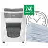 Leitz IQ Office Pro Aktenvernichter P5, Mikroschnitt, 23 cm, 2 x 15 mm, 30 l, 300 Blatt, 55 dB