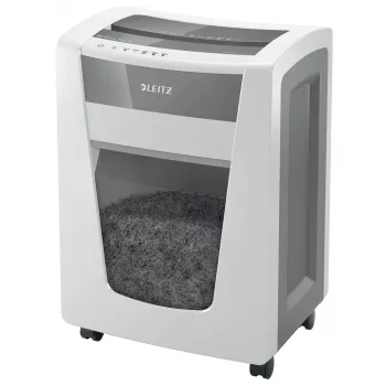 Leitz IQ Office Pro Aktenvernichter P4, Kreuzschnitt, 23 cm, 4 x 40 mm, 30 L, 275 Blatt, 55 dB