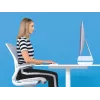Leitz Monitorständer verstellbar Ergo WOW, 68,6 cm (27 Zoll), Höhenverstellung, Blau, Weiß