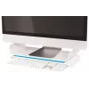 Leitz Monitorständer verstellbar Ergo WOW, 68,6 cm (27 Zoll), Höhenverstellung, Blau, Weiß