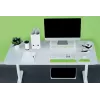 Leitz Monitorständer verstellbar Ergo WOW, 68,6 cm (27 Zoll), Höhenverstellung, Grün, Weiß