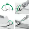 Leitz Hebelordner Active PP WOW A4/65 mm, A4, D-Ring, Aufbewahrung, Polyfoam, Weiß, 350 Blatt