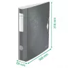 Leitz Hebelordner Active PP WOW A4/65mm, A4, D-Ring, Aufbewahrung, Polyfoam, Gelb, 350 Blatt