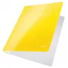 Leitz Flachmappe Karton WOW A4, herkömmliche Mappe, A4, Karton, Gelb, Hochformat, 250 Blatt