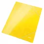 Leitz 3-Klappmappe WOW Card/POB A4, Präsentationsmappe, A4, Polypropylen (PP), Gelb, 250 Blatt, 80 g/m²