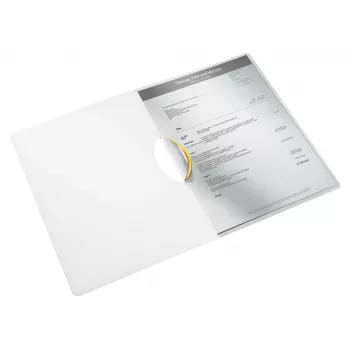 Leitz Klappmappe ColorClip WOW A4 PP, Präsentationsmappe, A4, Polypropylen (PP), Gelb, 30 Blatt, 80 g/m²