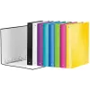Leitz Ringbinder WOW laminiert A4+ 4DR/25 mm, A4, Rundring, Aufbewahrung, Karton, Schwarz, Glänzend