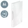 Leitz Ringbinder WOW PP A4 2RR/25mm, A4, Rundring, Polypropylen (PP), Weiß, 190 Blatt, 80 g/m²
