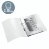 Leitz Ringbinder WOW PP A4 2RR/25mm, A4, Rundring, Polypropylen (PP), Weiß, 190 Blatt, 80 g/m²