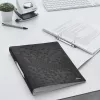 Leitz Ringbinder WOW PP A4 2RR/25mm, A4, Rundring, Polypropylen (PP), Schwarz, 190 Blatt, 80 g/m²