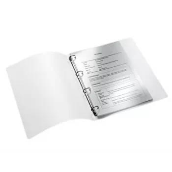 Leitz WOW Ringbuch, A4, Rundring, Aufbewahrung, Polypropylen (PP), Weiß, glänzend